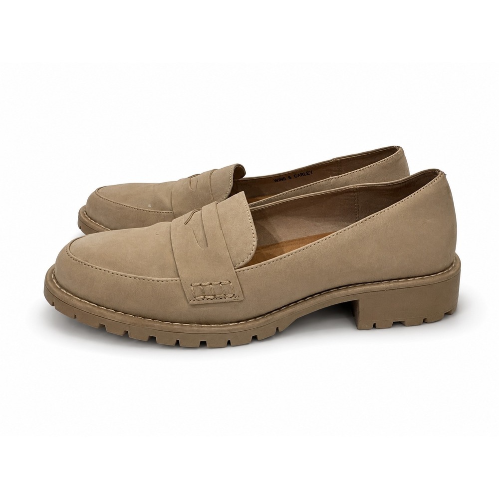 Dolce Vita Carley NWOB‎ Women's Loafers Size 8 Dune Beige